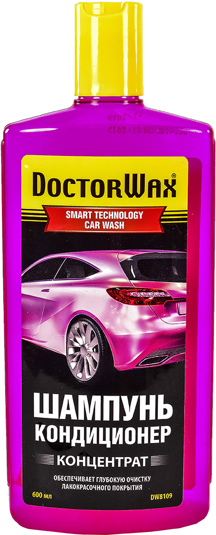 

Концентрат автошампуня DoctorWax Smart Technology Car Wash с воском DW8109