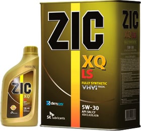 Моторное масло ZIC XQ LS 5W-30 синтетическое