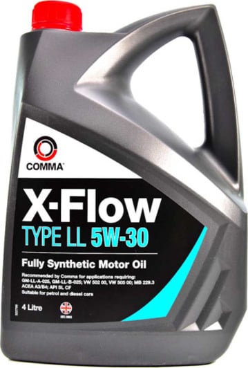 Моторное масло Comma X-Flow Type LL 5W-30 4 л на Audi A7