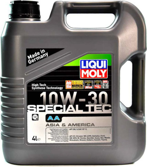 Моторное масло Liqui Moly Special Tec AA 10W-30 4 л на Suzuki XL7