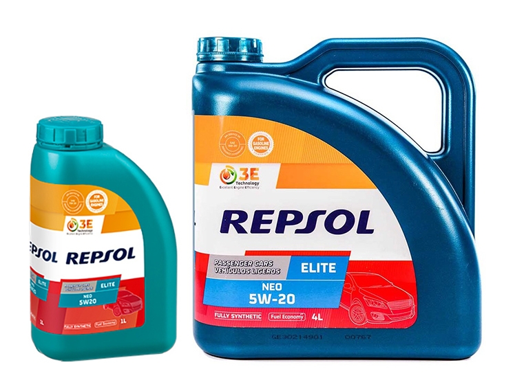 Моторна олива Repsol Elite Neo 5W-20 на Audi A8