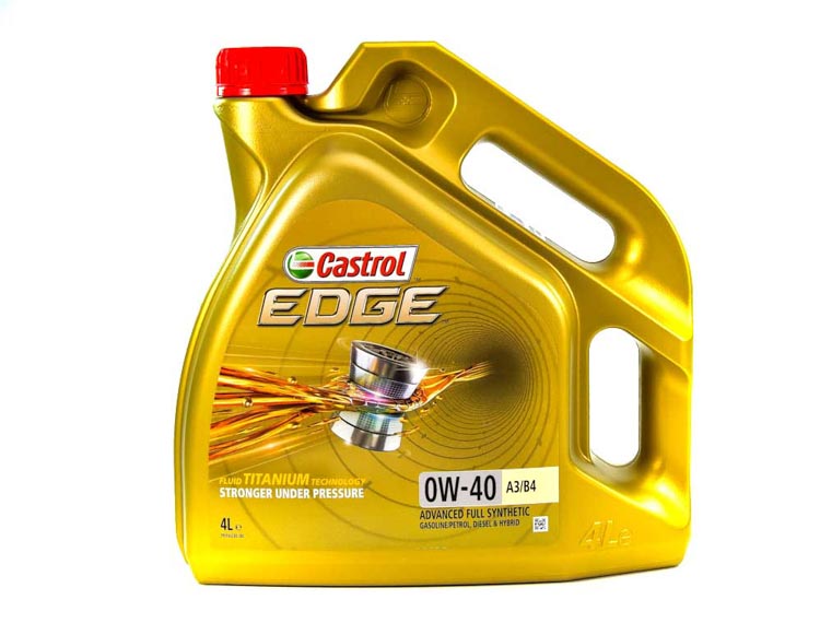 

Моторное масло Castrol EDGE A3/B4 Titanium FST 0W-40 синтетическое CASEDGE0W404L