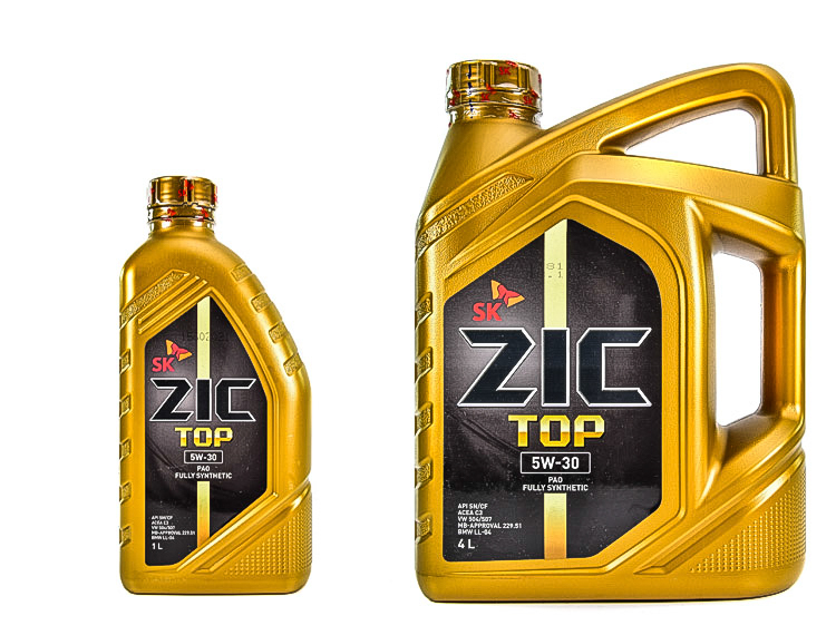 Моторное масло ZIC Top 5W-30