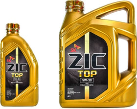 Моторное масло ZIC Top 5W-30 синтетическое
