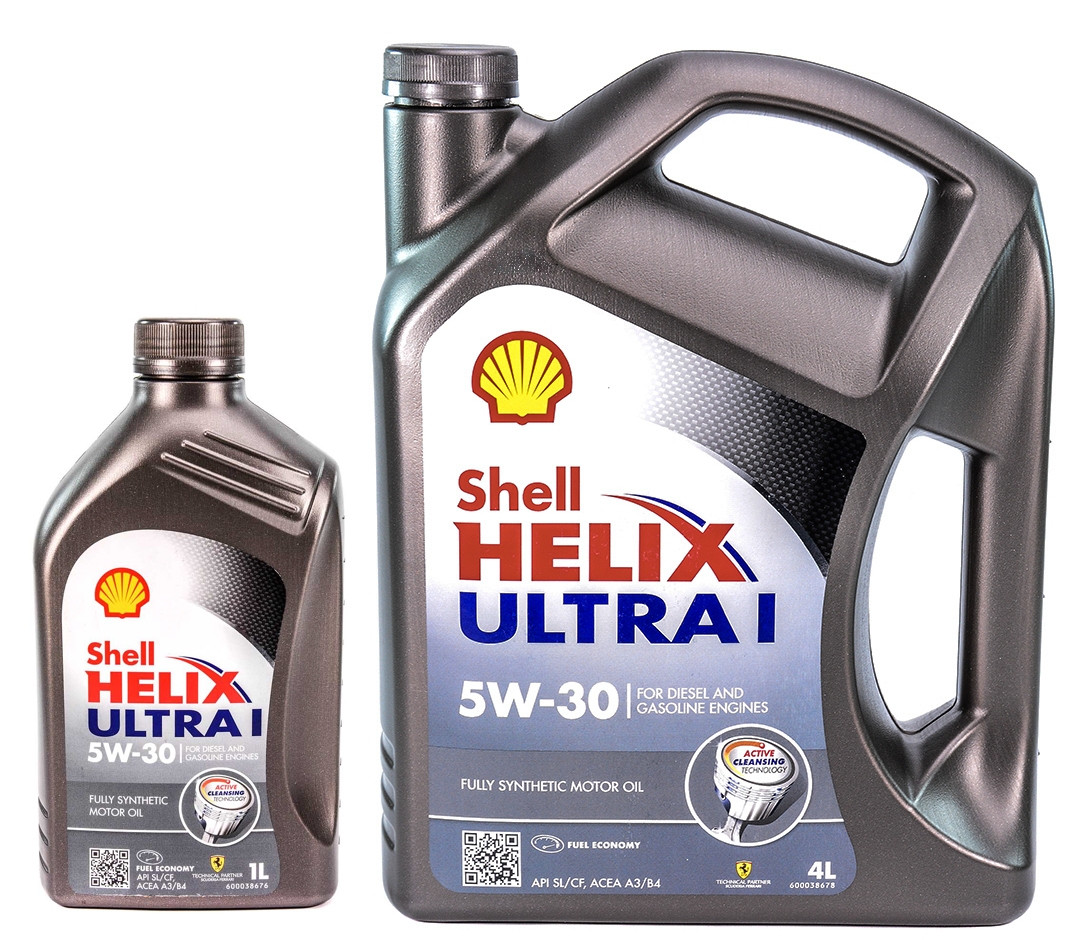 Моторное масло Shell Helix Ultra l 5W-30 на Kia Rio