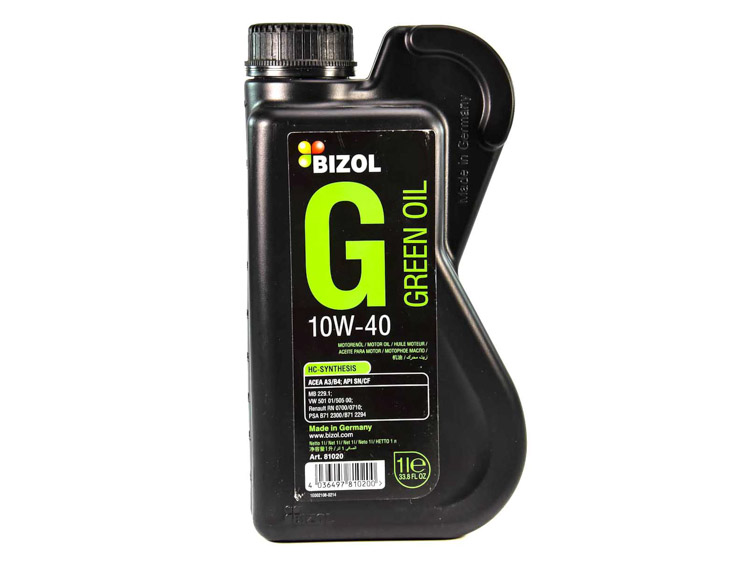 Моторна олива Bizol Green Oil 10W-40 на Ford Grand C-Max