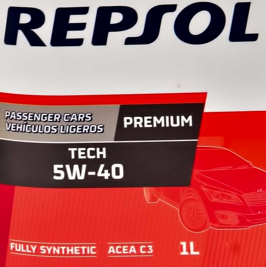 Моторна олива Repsol Premium Tech 5W-40 1 л на Chevrolet Tahoe