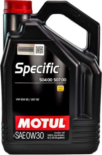 Моторное масло Motul Specific 504 00 507 00 0W-30 5 л на Citroen DS4