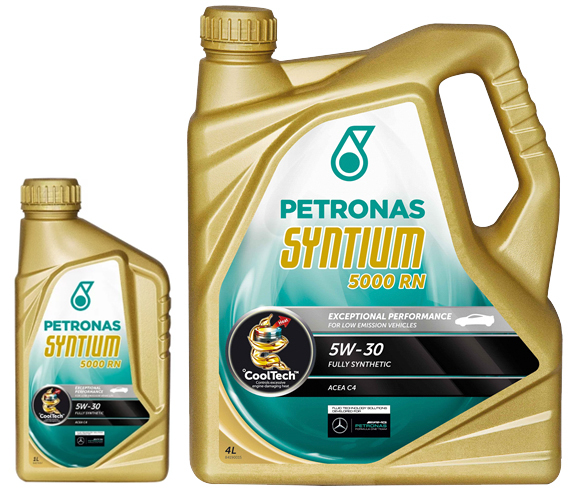Моторна олива Petronas Syntium 5000 RN 5W-30 на Peugeot 605