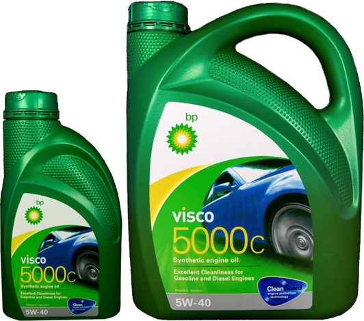 Моторное масло BP Visco 5000C 5W-40 на Honda Odyssey