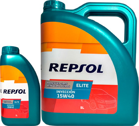 Моторна олива Repsol Elite Injection 15W-40 напівсинтетична