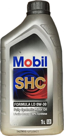 Моторна олива Mobil SHC Formula LD 0W-30 на Renault 21