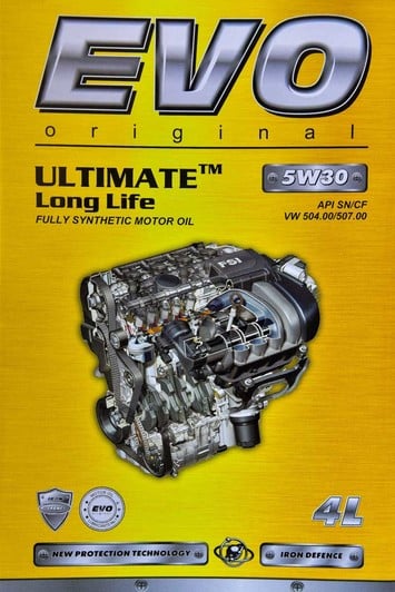 Моторное масло EVO Ultimate LongLife 5W-30 для Chevrolet Malibu 4 л на Chevrolet Malibu