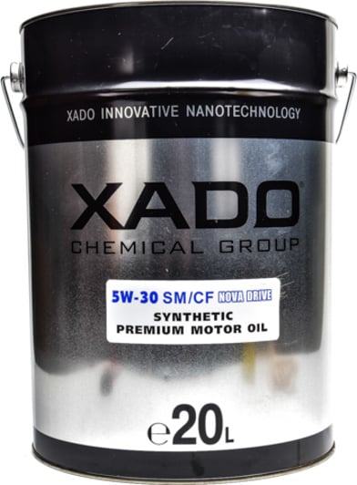 Моторна олива Xado Atomic SM/CF 5W-30 для Chevrolet Kalos 20 л на Chevrolet Kalos