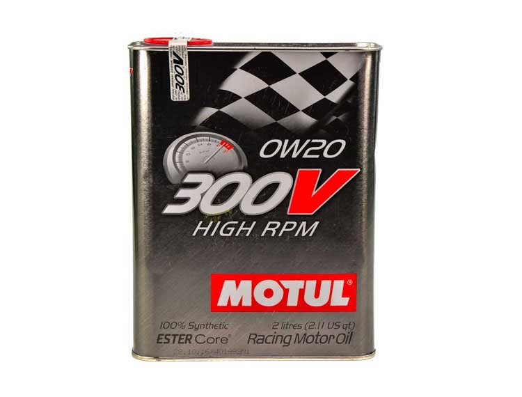 Моторна олива Motul 300V High RPM 0W-20 на Ford EcoSport