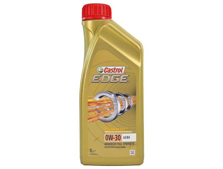 

Моторное масло Castrol EDGE A3/B4 Titanium FST 0W-30 синтетическое CASTROLEDGE0w304l