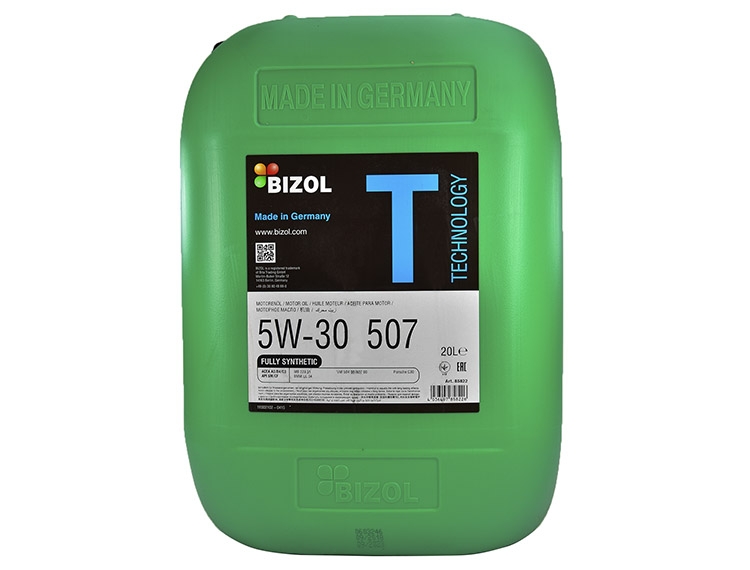 

Моторное масло Bizol Technology 507 5W-30 синтетическое 85822