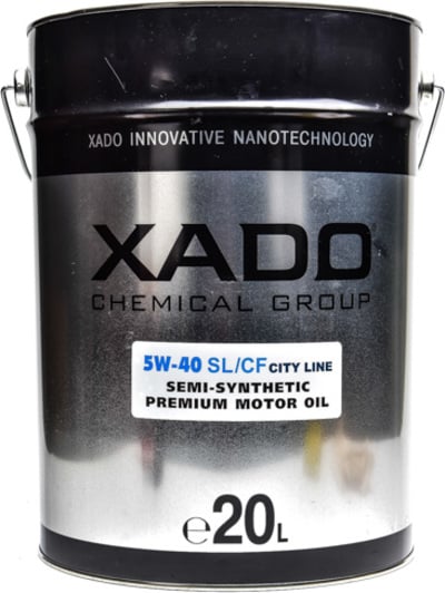 Моторное масло Xado Atomic Oil SL/CF City Line 5W-40 20 л на Opel Corsa