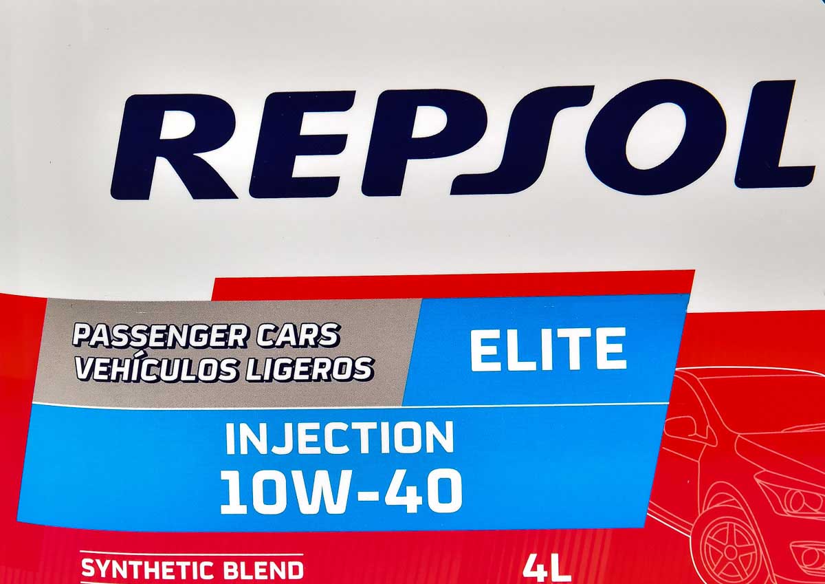 Моторна олива Repsol Elite Injection 10W-40 4 л на Alfa Romeo 159