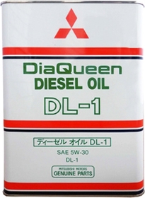 Моторное масло Mitsubishi DiaQueen DL1 5W-30 синтетическое
