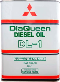 Моторное масло Mitsubishi DiaQueen DL1 5W-30 синтетическое
