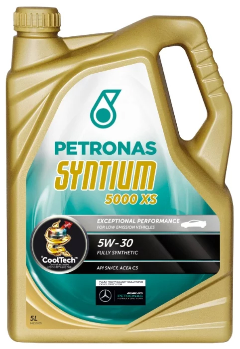 Моторна олива Petronas Syntium 5000 XS 5W-30 5 л на Kia Pregio