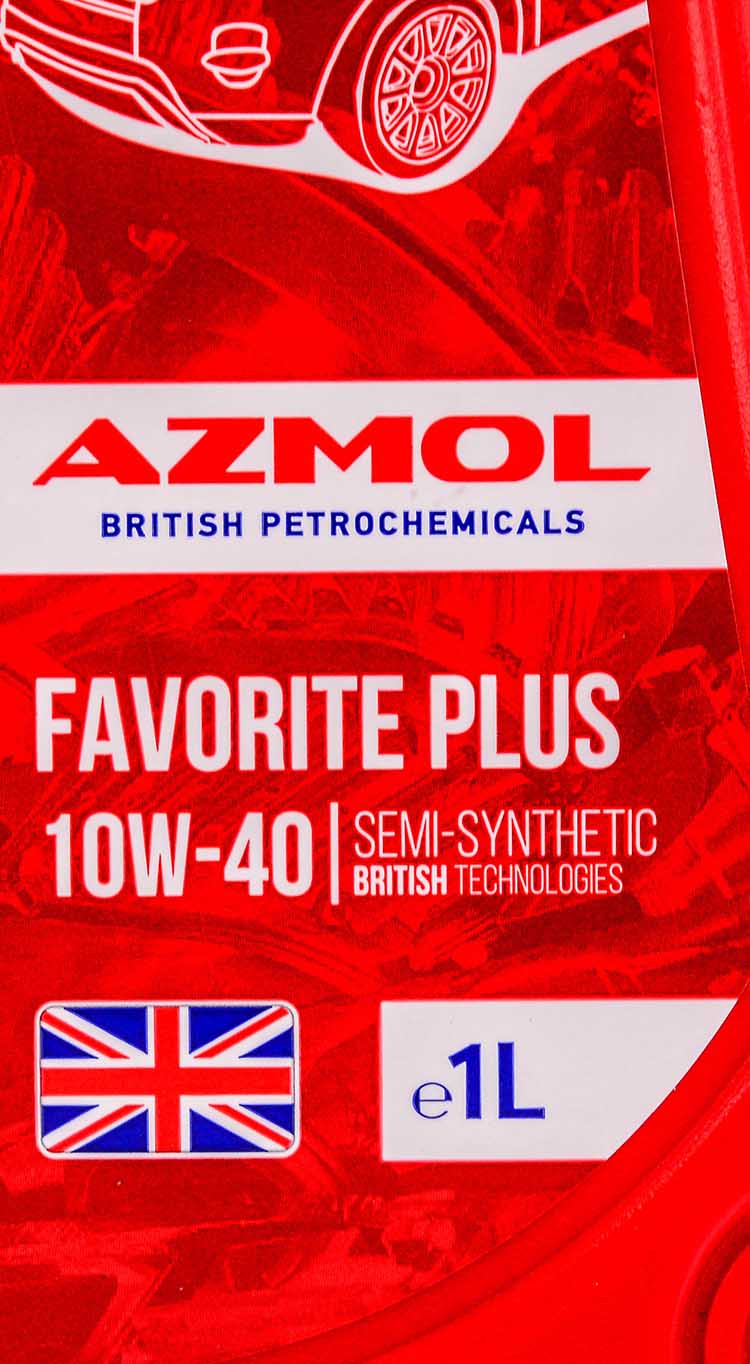 Моторное масло Azmol Favorite Plus 10W-40 1 л на Fiat Cinquecento