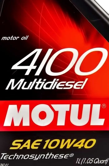Моторное масло Motul 4100 Multi Diesel 10W-40 1 л на Mazda MPV