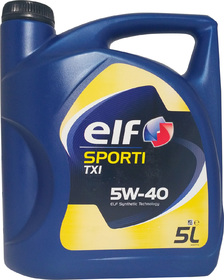Моторное масло Elf Sporti TXI 5W-40 синтетическое