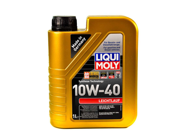 

Моторное масло Liqui Moly Leichtlauf 10W-40 полусинтетическое 9502