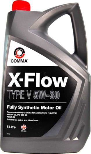 Моторное масло Comma X-Flow Type V 5W-30 5 л на Renault Rapid