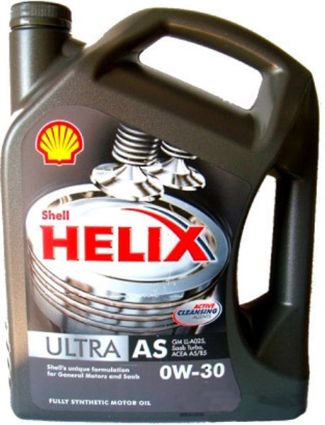 Моторное масло Shell Helix Ultra AS 0W-30 4 л на Renault Fluence