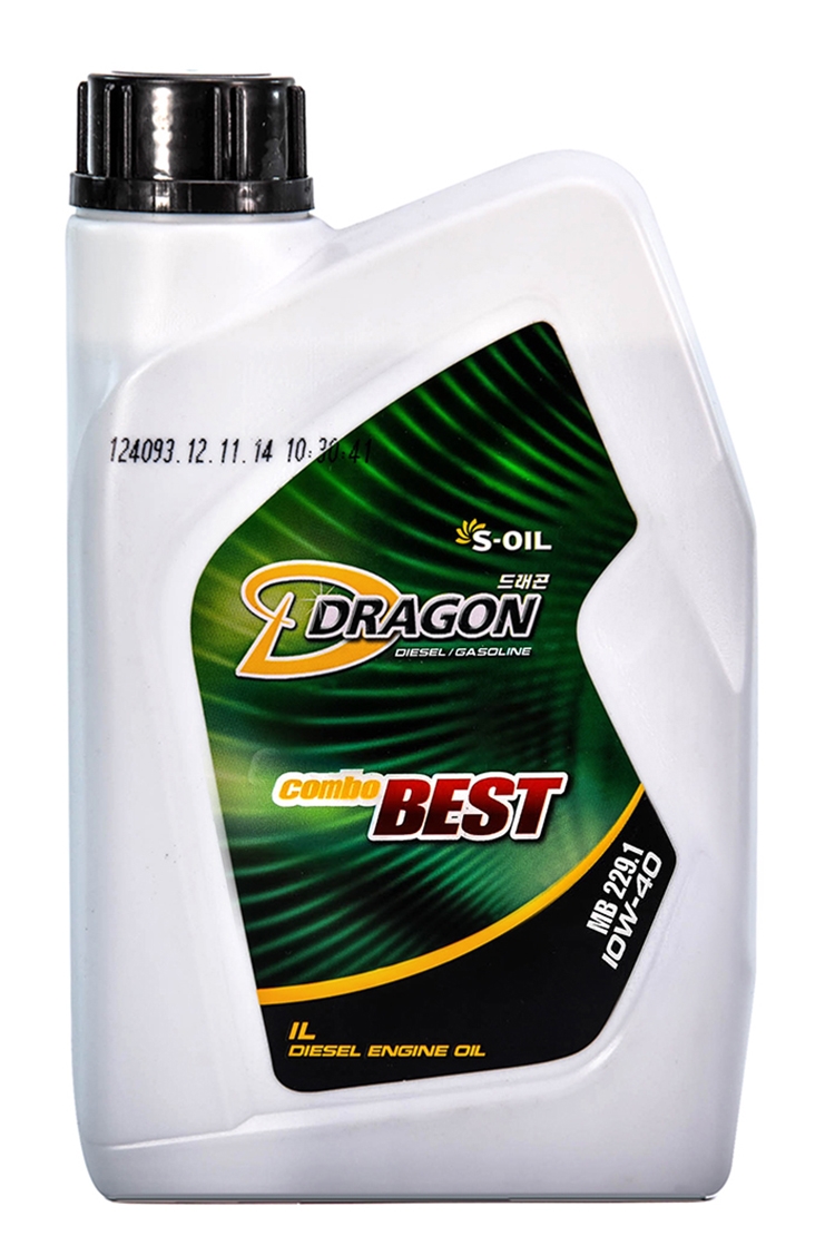 Моторное масло S-Oil Dragon Combo Best 10W-40 1 л на Mazda MPV