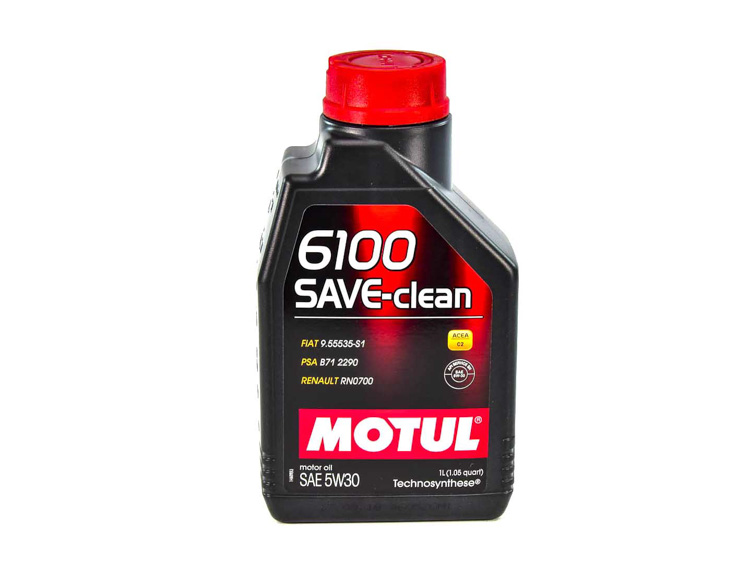 

Моторное масло Motul 6100 Save-Clean 5W-30 синтетическое 841651