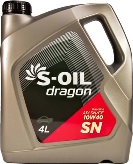 Моторное масло S-Oil Dragon SN 10W-40 4 л на Nissan NV200