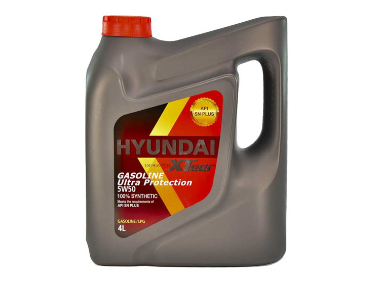 Моторна олива Hyundai XTeer Gasoline Ultra Protection SN 5W-50 4 л на Dodge Journey