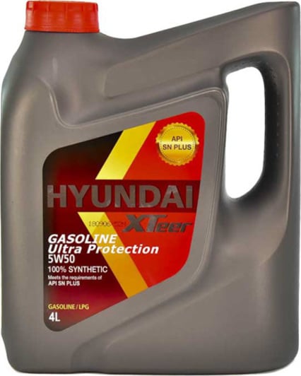 Моторна олива Hyundai XTeer Gasoline Ultra Protection SN 5W-50 4 л на Lexus ES