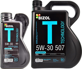 Моторное масло Bizol Technology 507 5W-30 синтетическое