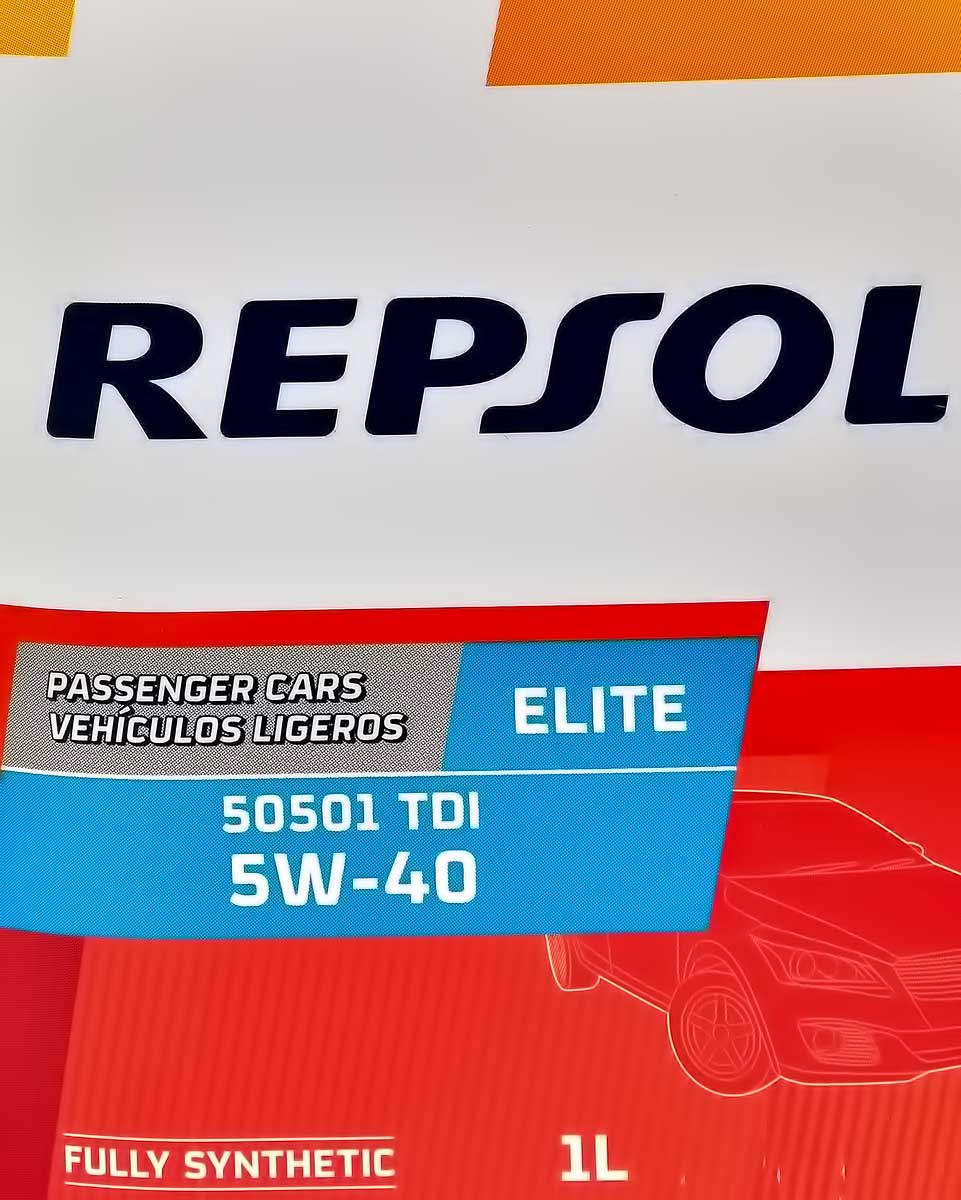 Моторное масло Repsol Elite 50501 TDI 5W-40 1 л на Peugeot 607