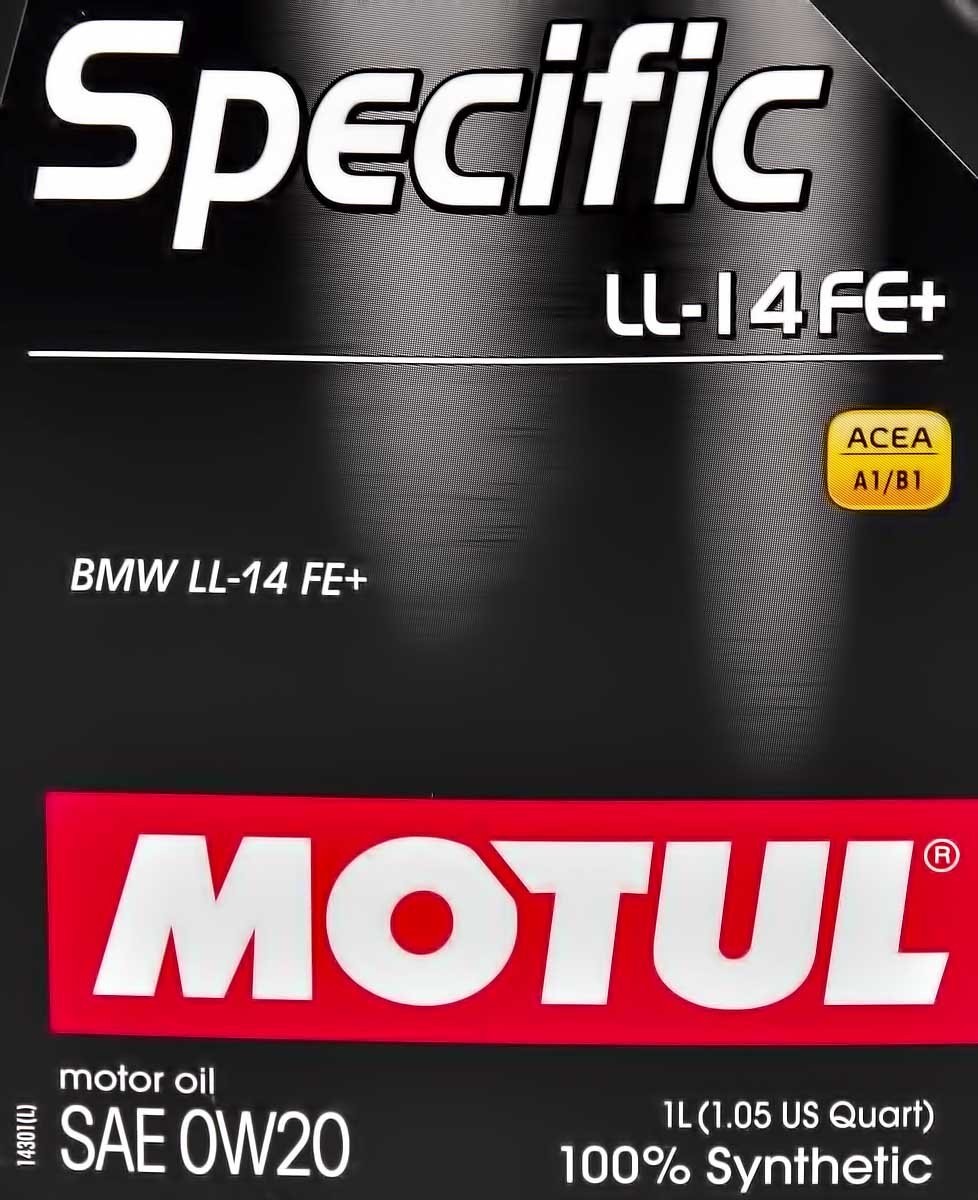 Моторна олива Motul Specific LL-14 FE+ 0W-20 1 л на Alfa Romeo 156