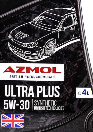 Моторное масло Azmol Ultra Plus 5W-30 для Toyota Supra 4 л на Toyota Supra