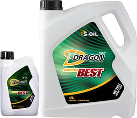 Моторна олива S-Oil Dragon Combo Best 10W-40 напівсинтетична