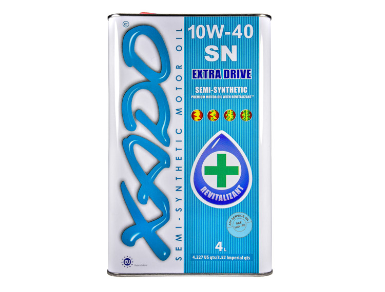 Моторна олива Xado Atomic Oil SN 10W-40 4 л на Toyota Alphard