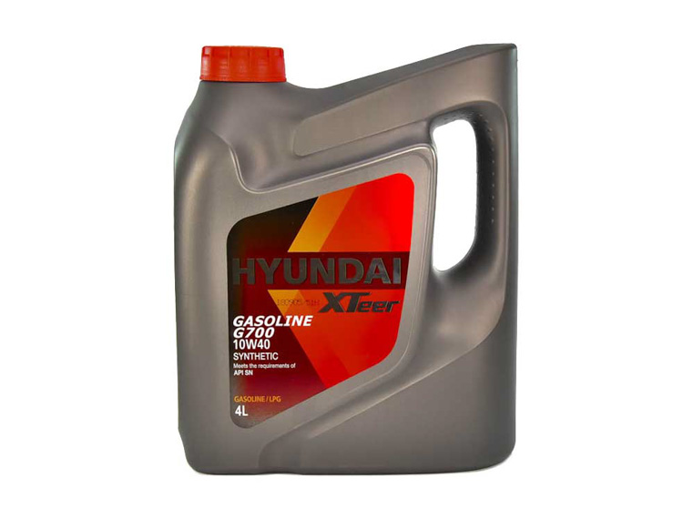 Моторное масло Hyundai XTeer Gasoline G700 10W-40 4 л на Dacia Solenza
