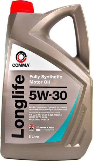 Моторное масло Comma LongLife 5W-30 5 л на Citroen DS4