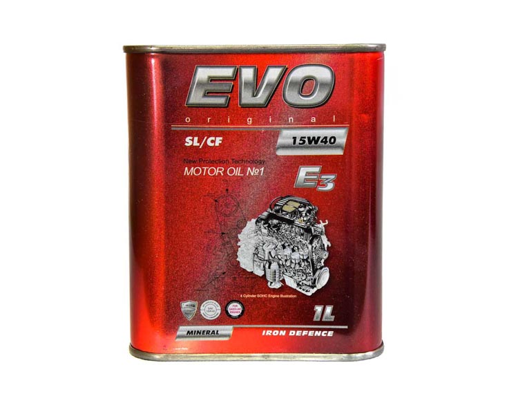 Моторное масло EVO E3 15W-40 1 л на Renault 21