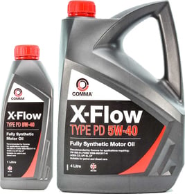 Моторное масло Comma X-Flow Type PD 5W-40 синтетическое