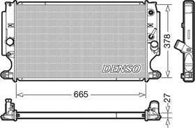 Радиатор охлаждения двигателя Denso DRM50088