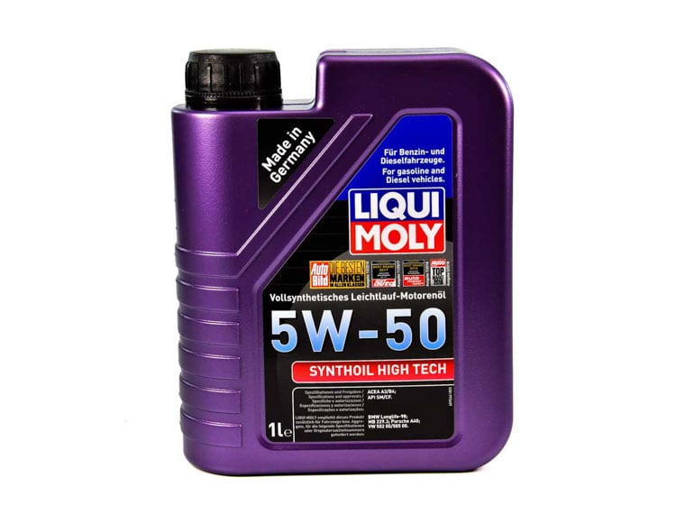 Моторное масло Liqui Moly Synthoil High Tech 5W-50 1 л на Toyota Alphard