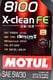 Моторное масло Motul 8100 X-Clean FE 5W-30 для Peugeot 3008 4 л на Peugeot 3008